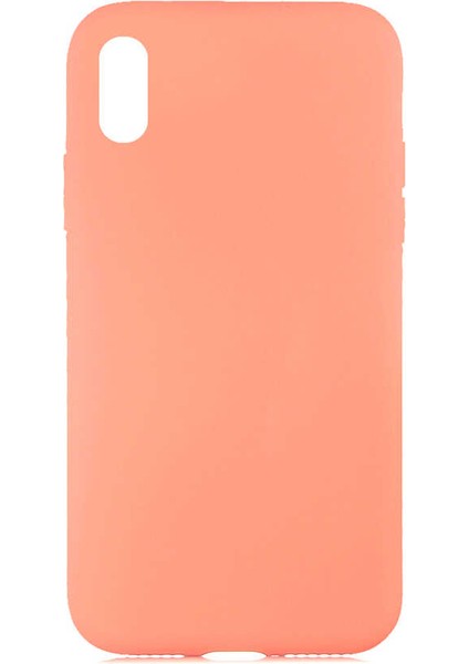 iPhone Xs Max 6.5 - Uyumlu Lsr Lansman Kapak-Açık Turuncu