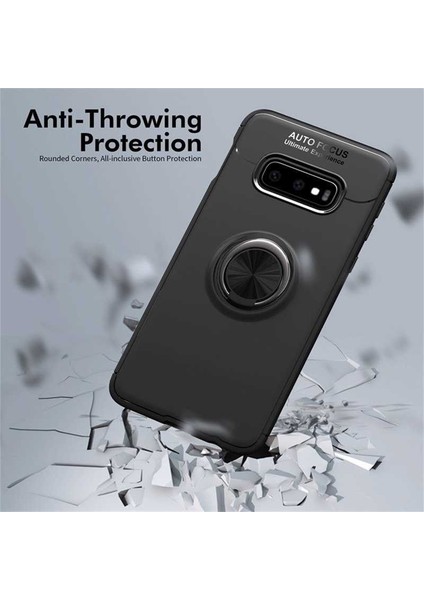 Galaxy S10E Uyumlu Ravel Silikon Kapak-Mavi indirimleri