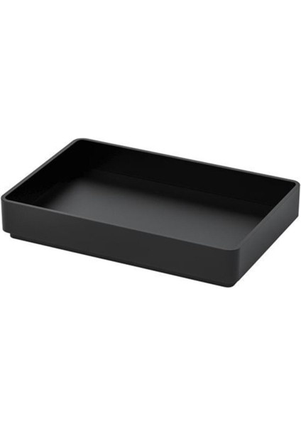 Banyo Düzenleyici Aksesuar Siyah Renk Banyo Tepsisi 10X15 cm