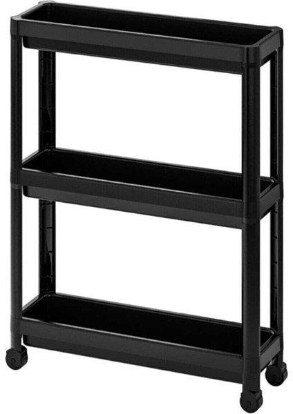 Vesken Tekerlekli Raf Ünitesi 3 Katlı Beyaz Banyo Rafı Mutfak Rafı Servis Se modelleri