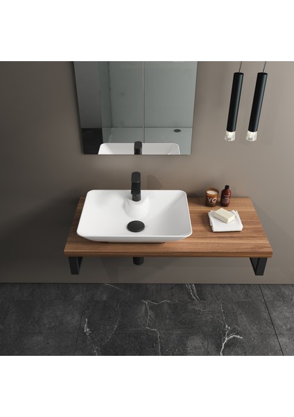 Sistemay Tezgah Üstü Lavabo 52 cm