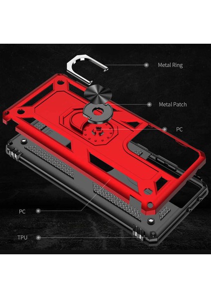 Galaxy S21 Ultra Uyumlu Vega Kapak-Gri