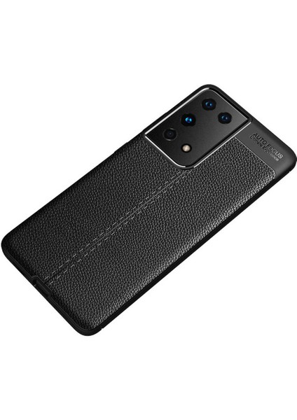 Galaxy S21 Ultra Uyumlu Niss Silikon Kapak-Lacivert