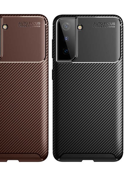 Galaxy S21 Plus Uyumlu Negro Silikon Kapak-Siyah