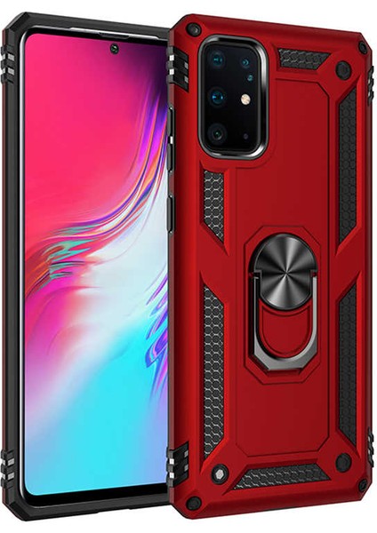 Galaxy S20 Plus Uyumlu Vega Kapak-Kırmızı