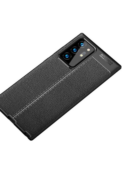 Galaxy Note 20 Ultra Uyumlu Niss Silikon Kapak-Siyah