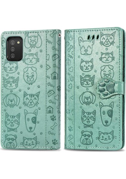 Samsung Galaxy A03S Karikatür TeIefon Kılıfı (Yurt Dışından)
