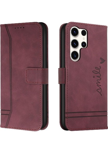Samsung Galaxy S24 Ultra Pu TeIefon Kılıfı (Yurt Dışından)
