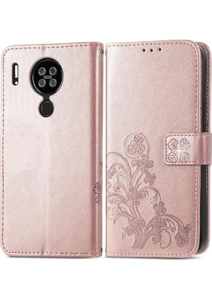 Blackview A80/AFOUR Deri Dört TeIefon Kılıfı (Yurt Dışından)