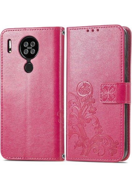 Blackview A80/AFOUR Deri Dört TeIefon Kılıfı (Yurt Dışından)