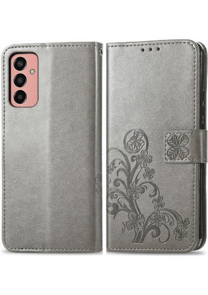 Samsung Galaxy M13 4g Dört Yaprak TeIefon Kılıfı (Yurt Dışından)