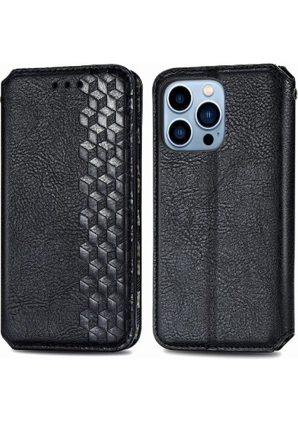 Apple IPhone 13 Promax Fonksiyonu Deri TeIefon Kılıfı (Yurt Dışından)