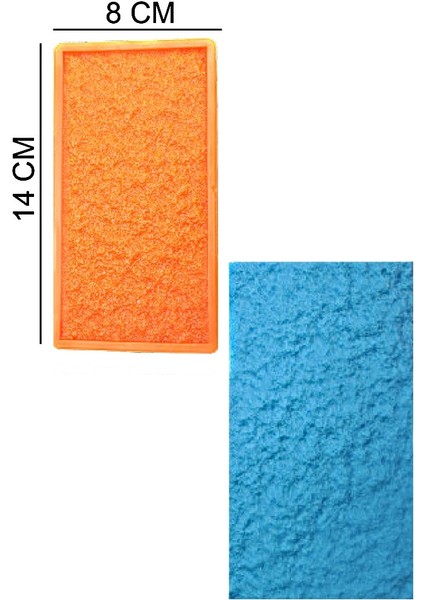 Desen Silikon Şeker Hamuru, Sabun, Mum Kalıp