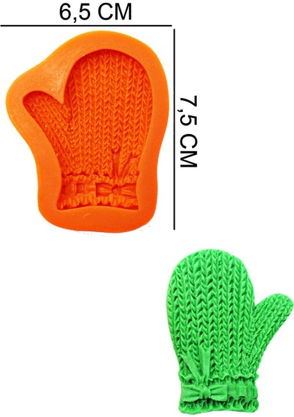 Eldiven Silikon Şeker Hamuru, Sabun, Mum Kalıp