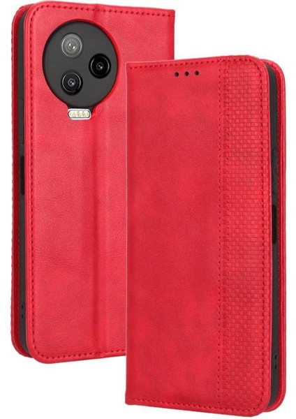 Infinix Not 12 Pro 4g Pu Deri Manyetik TeIefon Kılıfı (Yurt Dışından)