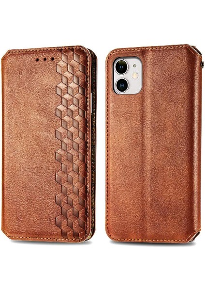 Apple IPhone 11 Deri Fonksiyonu TeIefon Kılıfı (Yurt Dışından)