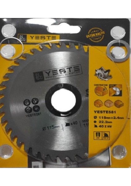 Sunta Testeresi 115MMX2.4MM - Yeste
