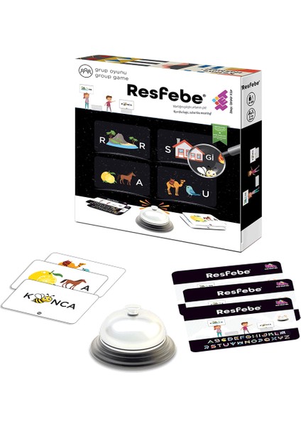 Resfebe Zeka ve Akıl Oyunu 6+ Yaş 2+ Oyuncu