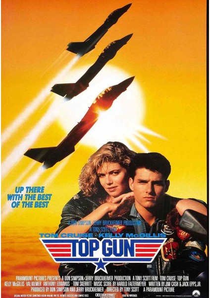 Topgun Film Afişi Poster (35X50 Cm)