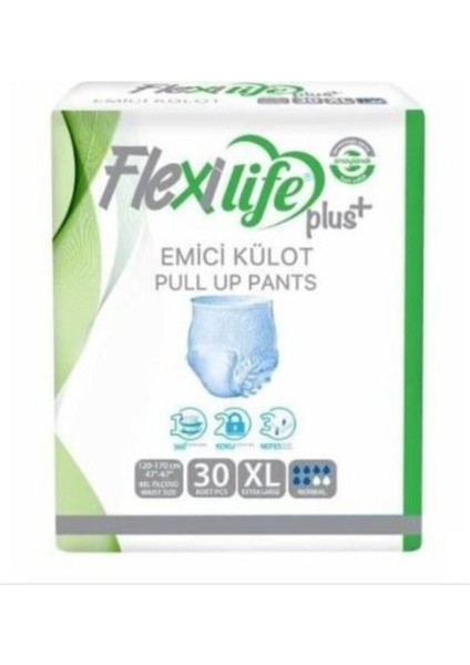 Flexilife Plus Emici Külot Ekstra Büyük Boy Xl 30'Lu