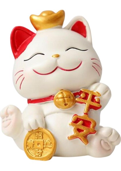 Heykelleri Hayvanlar Heykel Yapıt Dekorasyon Ev Doğum Günü Reçine Pingan 5.5X5X6.5 cm (Yurt Dışından) modelleri