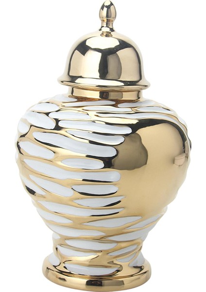 Zencefil Kavanoz Seramik Çiçek Aranjmanı Çiçek Dekoratif Kavanoz 23.5CMX36CM (Yurt Dışından) indirimleri