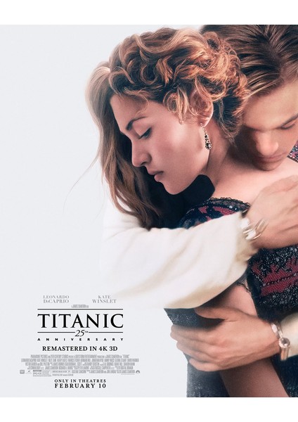 Titanic Film Afişi Poster (35X50 Cm)