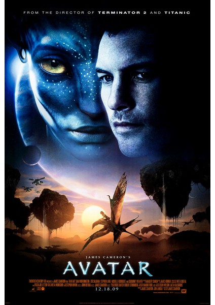 Avatar Film Afişi Poster (35X50 Cm)