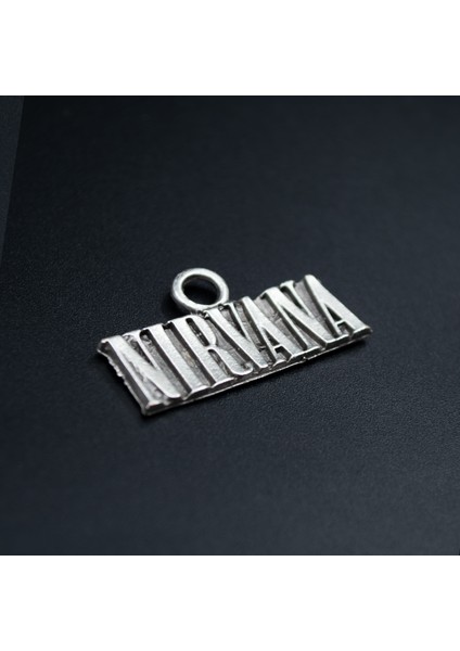 Nirvana Kolye Ucu - Antik Gümüş Kaplama - Kod:289
