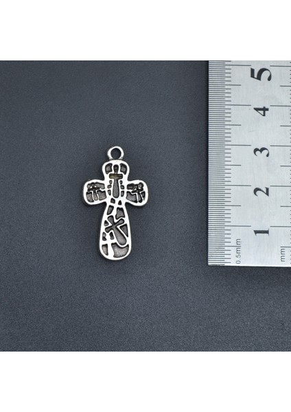 3'lü Minimal Haç Meryem Ana Erkek Kadın Kolye Seti - Kod:1167