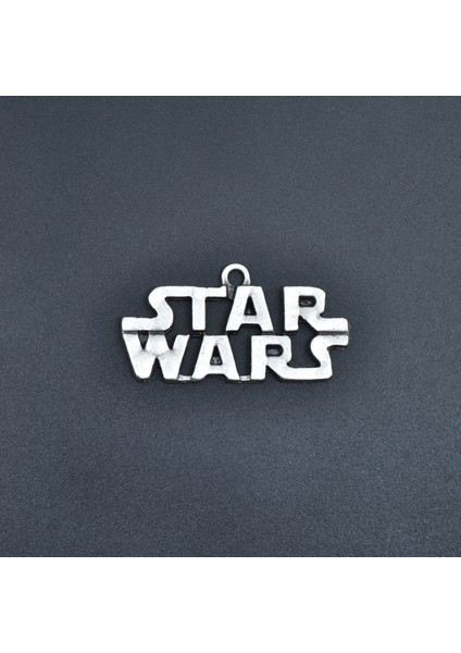 Star Wars Deri ip Kolye - Gümüş Kaplama - Kadın Erkek Kolye - No:798