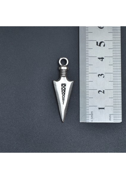 2'li Triagle Ok Ucu - Desenli Erkek Kadın Kolye Seti - Kod:636 modelleri