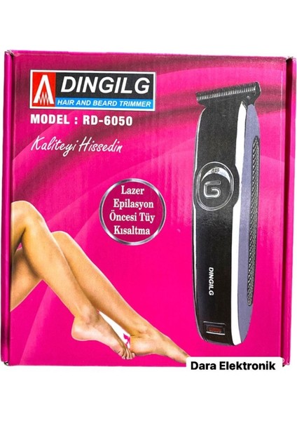 Dıngılg Rd - 6050 Lazer Epilasyon Öncesi Tüy Kısaltma Makinesi