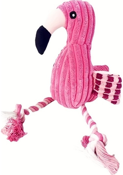 Küçük ve Orta Boy Köpekler Için Dayanıklı ve Interaktif Flamingo Peluş Oyuncak - Sonsuz Eğlence Için Düğümler ve Squeakers (Yurt Dışından) indirimleri