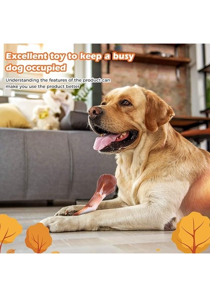 Agresif Çiğneme Makineleri Için Yıkılmaz Köpek Oyuncakları Simülasyon Kemik Naylon Sığır Aroması Çiğneme Köpek Oyuncak (Yurt Dışından)