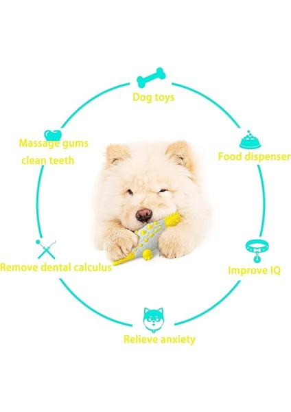 Büyük/orta Agresif Çiğneme Makineleri Için Köpek Çiğneme Oyuncakları, Interaktif Köpek Oyuncakları, Sert ve Yumuşak Doğal Kauçuk Köpek Hediyeleri (Kahverengi) (Yurt Dışından) fiyatları