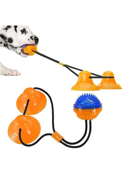 Vantuz Köpek Oyuncakları Köpek Yavrusu Halat Çiğneme (Yurt Dışından)
