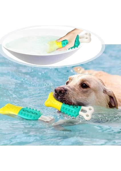Pet Diş Kaşıyıcı Molar Soğutma Agresif Çiğneme Dondurulabilir Molar Çubuk Diş Çıkarma Oyuncak Diş Temizleme Araçları Köpekler Yavruları Için (Yurt Dışından)