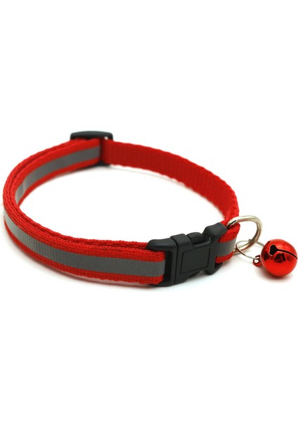Çanlı Yansıtıcı Kedi Tasması, Köpek Veya Yavru Kedi Tasmaları Için Ayarlanabilir Breakway Emniyetli Yenidoğan Tasmaları (Yurt Dışından)
