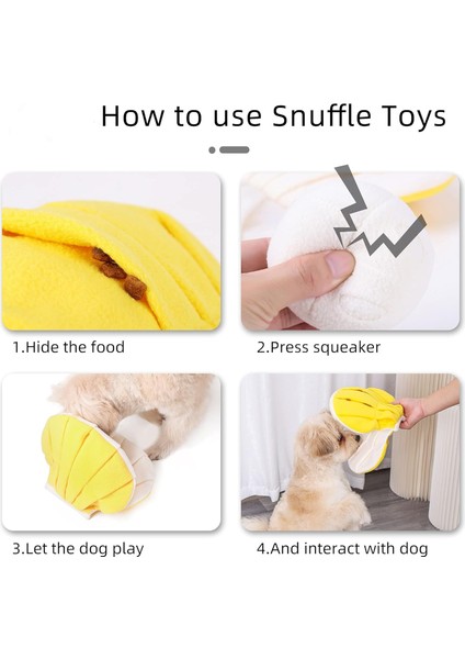 Köpek Snuffle Mat Peluş Ped, Köpek Çiğneme Koklama Cızırtılı Oyuncak, Doğal Yiyecek Arama Becerilerini Teşvik Eden Evcil Hayvan Iq Eğitim Matı, Rahatlatmak Için Interaktif Aktivite (Yurt Dışından) fırsatları