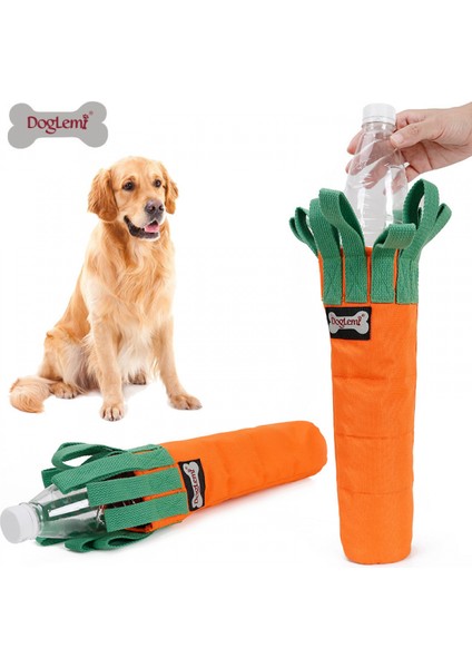 Havuç Iq Koklama Oyun Oyuncakları Geri Dönüşümlü Plastik Şişe Bez Ses Doldurma Köpek Oyuncakları Kapakları (Yurt Dışından) modelleri