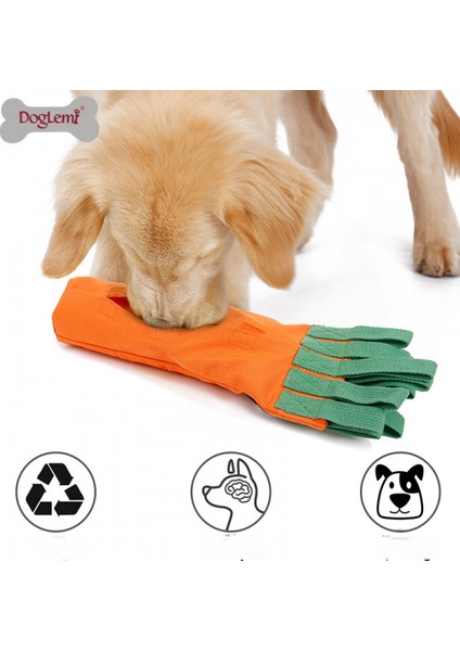 Havuç Iq Koklama Oyun Oyuncakları Geri Dönüşümlü Plastik Şişe Bez Ses Doldurma Köpek Oyuncakları Kapakları (Yurt Dışından) indirimleri