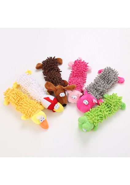 Köpek Oyuncakları Çiğnemek Peluş Oyuncak Paspas Kadife Kurbağa Su Aygırı Molar Evcil Hayvan Malzemeleri Küçük, Orta, Büyük Köpekler, Oyuncaklar (Sarı Ördek) Için Uygundur (Yurt Dışından) fiyatları