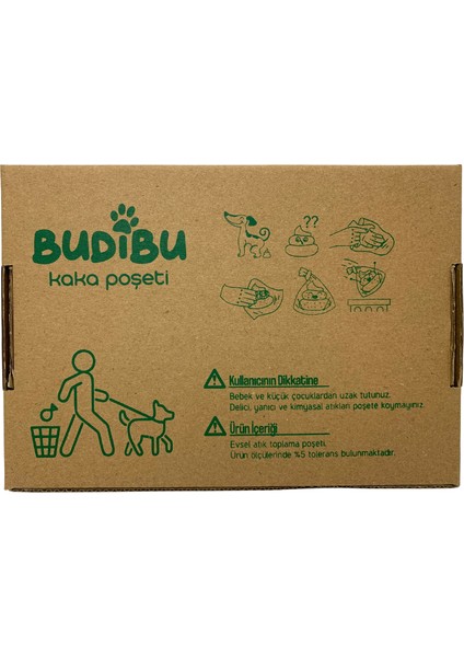 Kedi Köpek Kaka Poşeti Evcil Hayvan Dışkı Kaka Torbası Taşıma Kapsülü ve 12 Rulo (180 Poşet) fırsatları