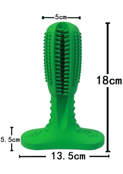 Köpek Çiğneme Oyuncakları, Yıkılmaz Sert Dayanıklı Köpek Diş Fırçası Oyuncakları Agresif Çiğneme Köpekler Diş Bakımı Diş Temizleme Yeşil (Yurt Dışından)