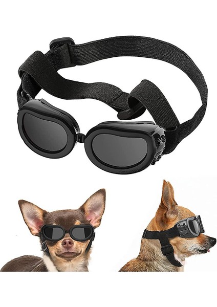 Köpekler Için Güneş Gözlüğü Uv Güvenlik Gözlükleri, Köpekler Için Rüzgar Geçirmez ve Buğu Önleyici Gözlükler (Yurt Dışından)