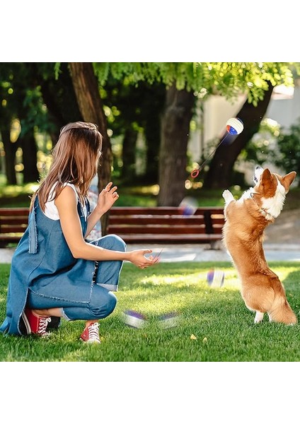 Interaktif Köpek Oyuncak, Orta Büyük Cinsler Için Köpekler Yapboz Oyuncakları Gerilebilir Halatlı Çiğneme Topu, Alaskan Golden Retriever, Germa Için Esneklik ve Hassasiyet Eğitimi (Yurt Dışından)
