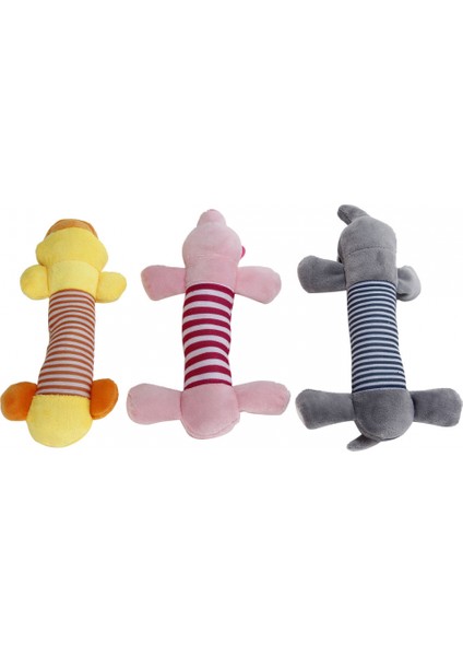 (5 Paket) Evcil Hayvan Malzemeleri Evcil Köpek Oyuncakları Peluş Dinozor Köpek Oyuncakları Çok Iyi Dört Bacaklı Uzun Hayvanlar (Sarı Beş Köşeli Yıldız) (Yurt Dışından)
