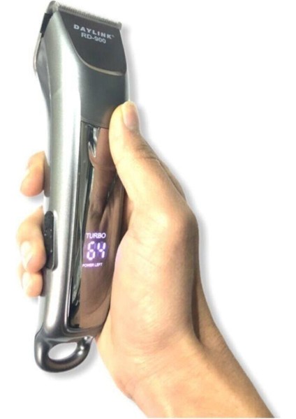 RD-900 Profesyonel LED Şarj Göstergeli Turbo Kademeli Saç Sakal Tıraş Makinesi +7 fiyatları