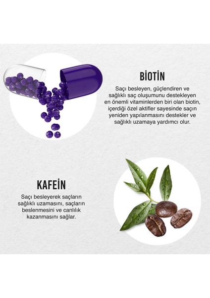 Expert Biotin Ve Kafein Şampuan 350 Ml X 4 -Hızlı Uzamaya -Vegan